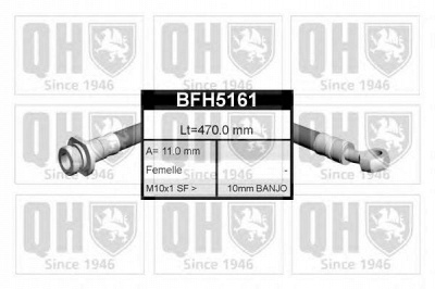 QUINTON HAZELL bfh5161 -  Тормозной шланг